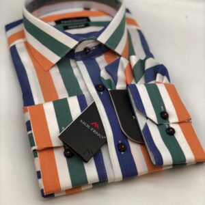 Men Corporate Stripe Shirt