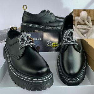 Dr Martens Quality Leather Shoe-Black