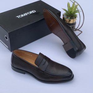 Tomford Men Quality Skin Corporate Leather Shoe-Brown